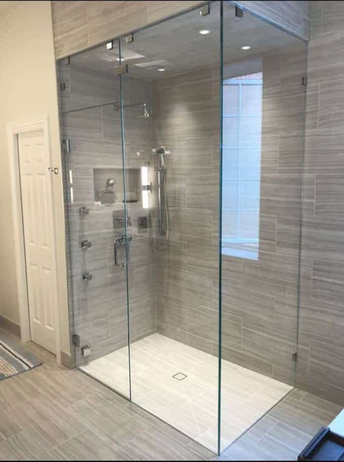 Frameless Shower Cabins by Luxury Aluminium and Glass Solutions